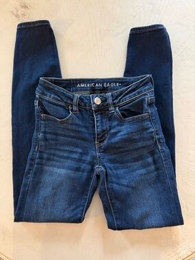 American Eagle Outfitters Next Level Stretch Women's Skinny Jeans Jeggings 00